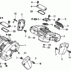 VTX1800F1 Крышка головки цилиндров