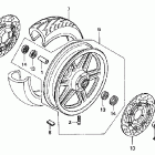 VTX1800F1 Front wheel (vtx1800f)