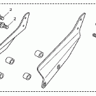 VTX1800T1 Backrest mounting bracket