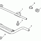 VTX1800T1 Windshield hardware