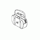 GL1800 Saddlebag cooler (w / honda logo)