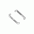 GL1800 Gold cylinder head cover emblem set
