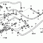 ST1300 Патрубки охлаждения