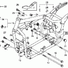 VT750C Рама