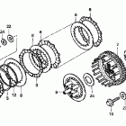 VT750DCB Сцепление