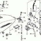 VT750DCB Топливный бак и насос
