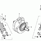 VTX1300S Коленвал и поршни