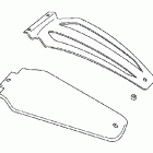 VTX1800C3 Rr fender panel