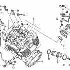 VTX1800R3 Передняя головка цилиндров