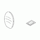 VTX1800R3 Billet clutch cover (fluted design)