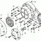 VTX1800R3 Крышка картера правая