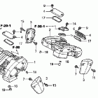 VTX1800R3 Крышка головки цилиндров