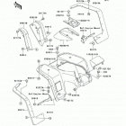 Bayou 300 (KLF300-B15) Переднее крыло(ья)