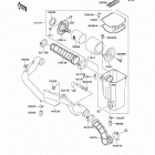 Prairie 300 (KVF300-B4) Воздухозаборник