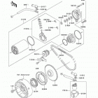 Prairie 300 (KVF300-B4) Стартер