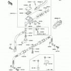 Prairie 300 (KVF300-B4) Главный тормозной цилиндр,передний
