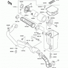 Prairie 300 4X4 (KVF300-A4) Воздухозаборник
