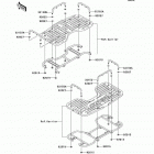 Prairie 300 4X4 (KVF300-A4) Optional parts(carrier guard)