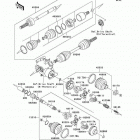 Prairie 300 4X4 (KVF300-A4) Drive shaft(front)
