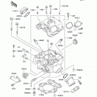 Prairie 400 (KVF400-D4) ГОЛОВКА ЦИЛИНДРА