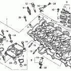 CBR1000RR105 ГОЛОВКА ЦИЛИНДРА