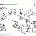 CBR1000RR105 Корпус дроссельной заслонки (в сборе).