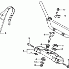CRF450R Handlebar @ top bridge ('04-'05)