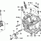 CRF450X ГОЛОВКА ЦИЛИНДРА