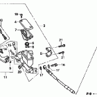 CRF450X Главный тормозной цилиндр передний