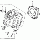 CRF50F ГОЛОВКА ЦИЛИНДРА