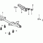 CRF50F Подножки