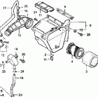 CRF80F Воздухозаборник