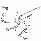 CRF80F Педали