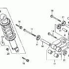 CRF80F Задний амортизатор