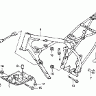 CRF80F Рама