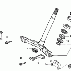 CRF80F Траверса нижняя