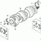 NRX1800DA Коленвал,поршни