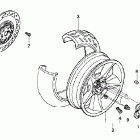 NRX1800DB Заднее колесо