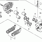 ST1300P Задний тормозной суппорт