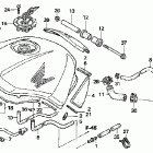 ST1300P ТОПЛИВНЫЙ БАК