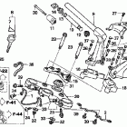 ST1300P Руль и панель переднего номера