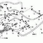 ST1300P Патрубки охлаждения