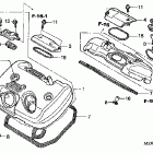 VT600C Cylinder head cover ('04 / '05-ac)