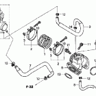 VT750C ВПУСКНОЙ КОЛЛЕКТОР