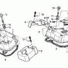 VT750C Крышка головки цилиндров