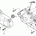 VT750C Крышка картера правая