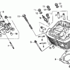 VT750C Передняя головка цилиндров