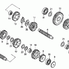 VT750C ТРАНСМИССИЯ