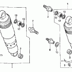 VTX1800C2 Rear shock absorber ('05)