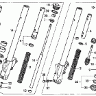 VTX1800C3 Front fork ('05)